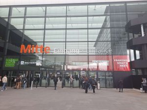 Ingresso FENSTERBAU FRONTALE a Norimberga, fiera finestre e porte